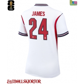 England Reece James #24 Hemmatröja Dam VM 2026 Kortärmad